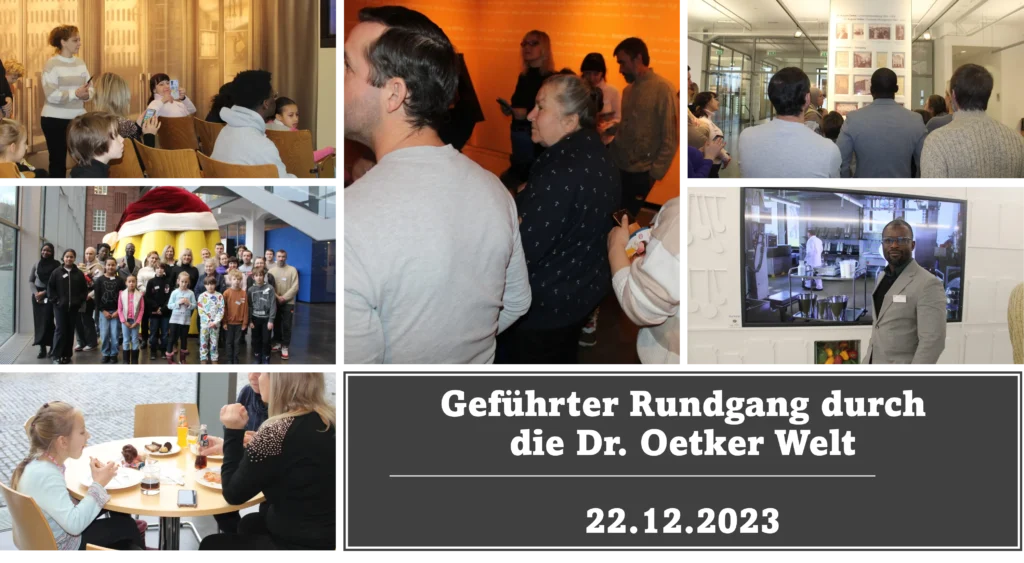 Führung durch die Dr. Oetker Welt