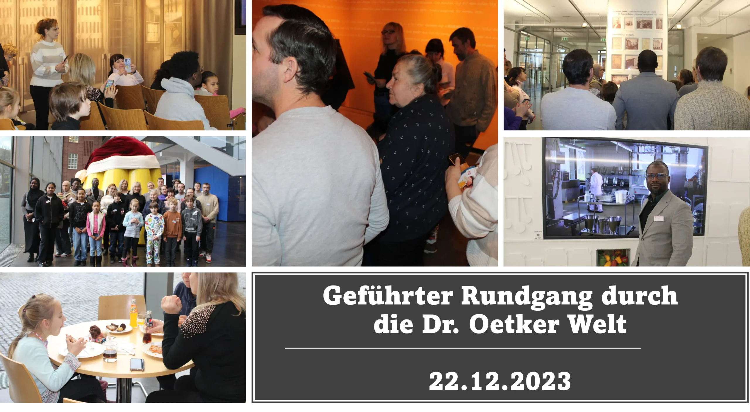 Führung durch die Dr. Oetker Welt